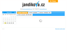 Tablet Screenshot of jandikova.isportsystem.cz