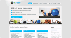 Desktop Screenshot of isportsystem.com